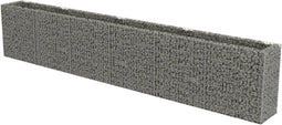 vidaXL - Gabion - plantenbak - verhoogd - 540x50x100 - cm - gegalvaniseerd - staal