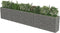 vidaXL - Gabion - plantenbak - verhoogd - 540x50x100 - cm - gegalvaniseerd - staal