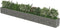 vidaXL - Gabion - plantenbak - verhoogd - 540x50x50 - cm - gegalvaniseerd - staal
