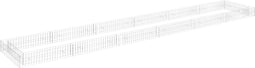 vidaXL - Gabion - plantenbak - verhoogd - 600x100x20 - cm - gegalvaniseerd - staal