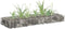 vidaXL - Gabion - plantenbak - verhoogd - 90x30x10 - cm - gegalvaniseerd - staal