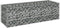 vidaXL - Gabion - plantenbak - verhoogd - 90x30x30 - cm - gegalvaniseerd - staal