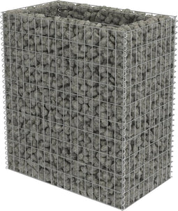 vidaXL - Gabion - plantenbak - verhoogd - 90x50x100 - cm - gegalvaniseerd - staal