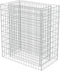 vidaXL - Gabion - plantenbak - verhoogd - 90x50x100 - cm - gegalvaniseerd - staal
