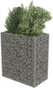 vidaXL - Gabion - plantenbak - verhoogd - 90x50x100 - cm - gegalvaniseerd - staal