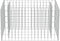 vidaXL - Gabion - plantenbak - verhoogd - 90x50x50 - cm - gegalvaniseerd - staal