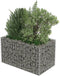 vidaXL - Gabion - plantenbak - verhoogd - 90x50x50 - cm - gegalvaniseerd - staal