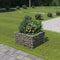 vidaXL - Gabion - plantenbak - verhoogd - 90x90x50 - cm - gegalvaniseerd - staal