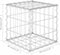 vidaXL - Gabion - plantenbak - verhoogd - kubus - 30x30x30 - cm - staaldraad