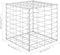 vidaXL - Gabion - plantenbak - verhoogd - kubus - 40x40x40 - cm - staaldraad