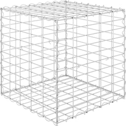 vidaXL - Gabion - plantenbak - verhoogd - kubus - 50x50x50 - cm - staaldraad