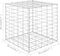 vidaXL - Gabion - plantenbak - verhoogd - kubus - 50x50x50 - cm - staaldraad