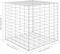 vidaXL - Gabion - plantenbak - verhoogd - kubus - 60x60x60 - cm - staaldraad