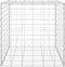 vidaXL - Gabion - plantenbak - verhoogd - kubus - 60x60x60 - cm - staaldraad