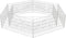 vidaXL - Gabion - plantenbak - verhoogd - zeshoekig - 200x173x40 - cm