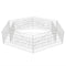 vidaXL - Gabion - plantenbak - verhoogd - zeshoekig - 200x173x40 - cm