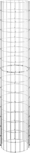 vidaXL - Gabion - plantenbakken - 3 - st - rond - verhoogd - Ø30x150 - cm - staal