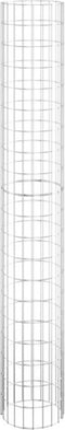 vidaXL - Gabion - plantenbakken - 3 - st - rond - verhoogd - Ø30x200 - cm - staal
