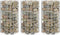 vidaXL - Gabion - plantenbakken - 3 - st - rond - verhoogd - Ø30x50 - cm - staal