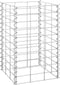 vidaXL - Gabion - plantenbakken - 3 - st - verhoogd - 30x30x50 - cm - ijzer