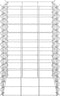 vidaXL - Gabion - plantenbakken - 3 - st - verhoogd - 30x30x50 - cm - ijzer