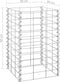 vidaXL - Gabion - plantenbakken - 3 - st - verhoogd - 30x30x50 - cm - ijzer