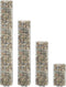 vidaXL - Gabion - plantenbakken - 4 - st - rond - verhoogd - Ø30x50/100/150/200 - cm