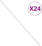 vidaXL - Gabionspiralen - 24 - st - 100 - cm - gegalvaniseerd - staal