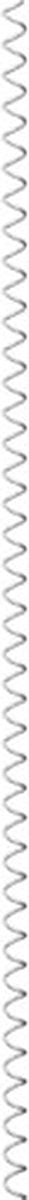 vidaXL - Gabionspiralen - 24 - st - 100 - cm - gegalvaniseerd - staal