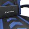 vidaXL-Gamestoel-draaibaar-met-voetensteun-kunstleer-zwart-en-blauw