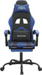 vidaXL-Gamestoel-draaibaar-met-voetensteun-kunstleer-zwart-en-blauw