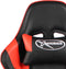 vidaXL - Gamestoel - draaibaar - met - voetensteun - PVC - rood