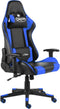 vidaXL - Gamestoel - draaibaar - PVC - blauw