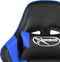 vidaXL - Gamestoel - draaibaar - PVC - blauw