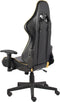 vidaXL - Gamestoel - draaibaar - PVC - goudkleurig