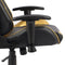 vidaXL - Gamestoel - draaibaar - PVC - goudkleurig