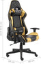 vidaXL - Gamestoel - draaibaar - PVC - goudkleurig