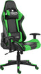 vidaXL - Gamestoel - draaibaar - PVC - groen