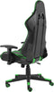 vidaXL - Gamestoel - draaibaar - PVC - groen
