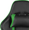 vidaXL - Gamestoel - draaibaar - PVC - groen