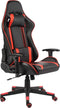vidaXL - Gamestoel - draaibaar - PVC - rood