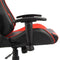 vidaXL - Gamestoel - draaibaar - PVC - rood