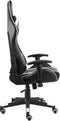 vidaXL - Gamestoel - draaibaar - PVC - wit