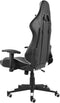 vidaXL - Gamestoel - draaibaar - PVC - wit