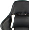 vidaXL - Gamestoel - draaibaar - PVC - wit