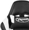 vidaXL - Gamestoel - draaibaar - PVC - wit
