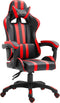 vidaXL - Gamestoel - kunstleer - rood
