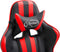 vidaXL - Gamestoel - kunstleer - rood