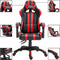 vidaXL - Gamestoel - kunstleer - rood