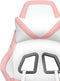 vidaXL - Gamestoel - kunstleer - wit - en - roze